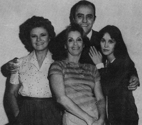 Eloísa Mafalda, Aracy Cardoso, Mauro Mendonça e Lucélia Santos 