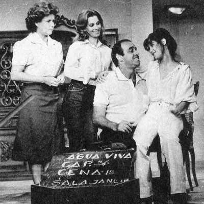 Eloísa Mafalda, Aracy Cardoso, Mauro Mendonça e Lucélia Santos 