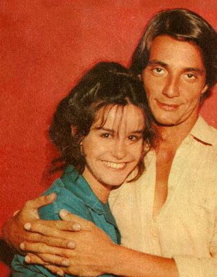 Lucélia Santos e Fábio Júnior.