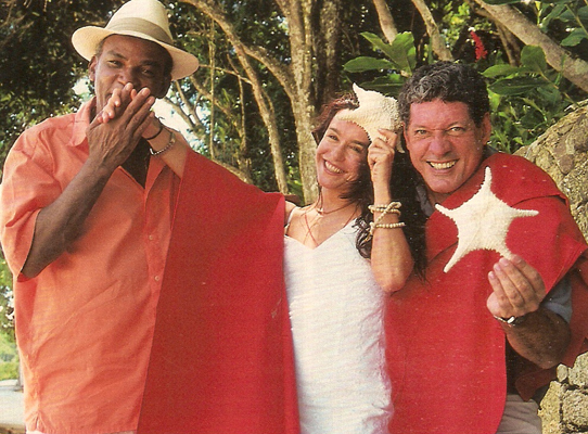 Antônio Pitanga, Lucélia e Antônio Grassi