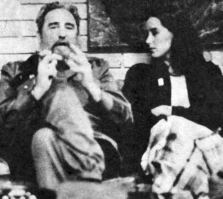 Fidel Castro e Lucélia