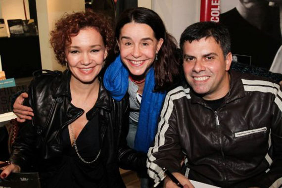 Júlia Lemmertz, Lucélia e Cleodon Coelho