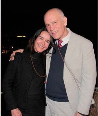 Lucélia e John Malkovich