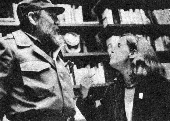 Fidel Castro e Lucélia