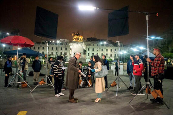 Bastidores das Gravações No Peru