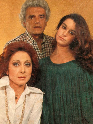 Aracy Balabanian, Walmor Chagas e Lucélia Santos 