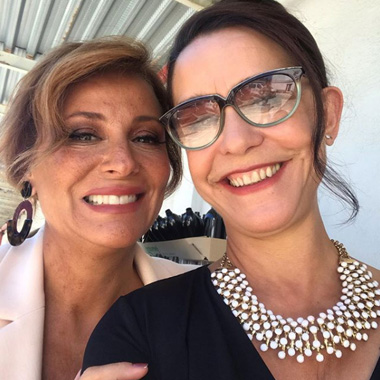 Alexandra Lencastre e Lucélia Santos