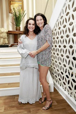 Lucélia Santos e Paula Neves