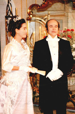 Lucélia Santos e Osmar Prado