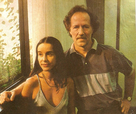 Lucélia Santos e Werner Herzog