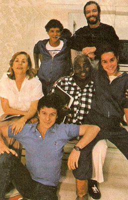 Jacqueline Laurence, Fábio Villa Verde, Carlos Augusto Strazzer, Miguel Falabella,  Cléa Simões e Lucélia Santos