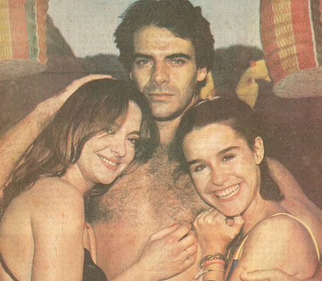 Maria Zilda, Mário Gomes e Lucélia Santos 