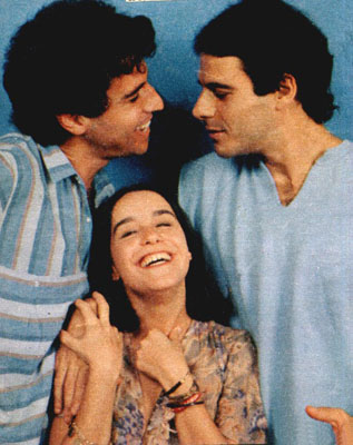 Paulo Betti, Lucélia Santos e Mário Gomes 