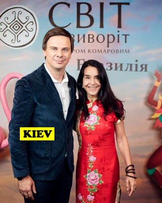 Kiev (Ucrânia) com Dmitry Komarov